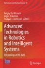 Advanced Technologies in Robotics and Intelligent Systems : Proceedings of ITR 2019 - Book