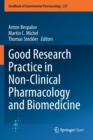 Good Research Practice in Non-Clinical Pharmacology and Biomedicine - Book