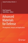 Advanced Materials for Defense : Development, Analysis and Applications - Book