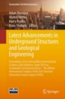 Latest Advancements in Underground Structures and Geological Engineering : Proceedings of the 3rd GeoMEast International Congress and Exhibition, Egypt 2019 on Sustainable Civil Infrastructures - The - Book
