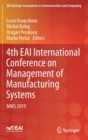 4th EAI International Conference on Management of Manufacturing Systems : MMS 2019 - Book