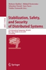 Stabilization, Safety, and Security of Distributed Systems : 21st International Symposium, SSS 2019, Pisa, Italy, October 22–25, 2019, Proceedings - Book