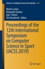 Proceedings of the 12th International Symposium on Computer Science in Sport (IACSS 2019) - Book