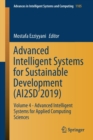 Advanced Intelligent Systems for Sustainable Development (AI2SD’2019) : Volume 4 - Advanced Intelligent Systems for Applied Computing Sciences - Book