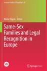 Same-Sex Families and Legal Recognition in Europe - Book