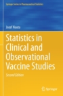 Statistics in Clinical and Observational Vaccine Studies - Book