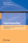 Supercomputing : 10th International Conference on Supercomputing in Mexico, ISUM 2019, Monterrey, Mexico, March 25-29, 2019, Revised Selected Papers - Book