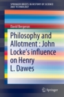 Philosophy and Allotment : John Locke's influence on Henry L. Dawes - Book