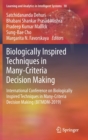 Biologically Inspired Techniques in Many-Criteria Decision Making : International Conference on Biologically Inspired Techniques in Many-Criteria Decision Making (BITMDM-2019) - Book