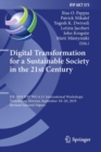 Digital Transformation for a Sustainable Society in the 21st Century : I3E 2019 IFIP WG 6.11 International Workshops, Trondheim, Norway, September 18-20, 2019, Revised Selected Papers - Book
