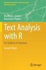 Text Analysis with R : For Students of Literature - Book