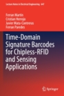 Time-Domain Signature Barcodes for Chipless-RFID and Sensing Applications - Book