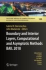 Boundary and Interior Layers, Computational and Asymptotic Methods BAIL 2018 - Book