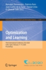 Optimization and Learning : Third International Conference, OLA 2020, Cadiz, Spain, February 17-19, 2020, Proceedings - Book