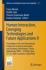 Human Interaction, Emerging Technologies and Future Applications II : Proceedings of the 2nd International Conference on Human Interaction and Emerging Technologies: Future Applications (IHIET - AI 20 - Book