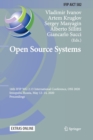 Open Source Systems : 16th IFIP WG 2.13 International Conference, OSS 2020, Innopolis, Russia, May 12-14, 2020, Proceedings - Book