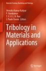 Tribology in Materials and Applications - eBook