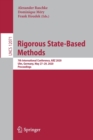 Rigorous State-Based Methods : 7th International Conference, ABZ 2020, Ulm, Germany, May 27-29, 2020, Proceedings - Book