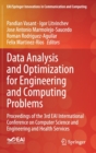 Data Analysis and Optimization for Engineering and Computing Problems : Proceedings of the 3rd EAI International Conference on Computer Science and Engineering and Health Services - Book