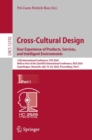 Cross-Cultural Design. User Experience of Products, Services, and Intelligent Environments : 12th International Conference, CCD 2020, Held as Part of the 22nd HCI International Conference, HCII 2020, - Book