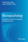 Macropsychology : A Population Science for Sustainable Development Goals - Book
