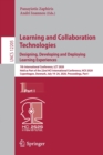 Learning and Collaboration Technologies. Designing, Developing and Deploying Learning Experiences : 7th International Conference, LCT 2020, Held as Part of the 22nd HCI International Conference, HCII - Book