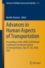 Advances in Human Aspects of Transportation : Proceedings of the AHFE 2020 Virtual Conference on Human Aspects of Transportation, July 16-20, 2020, USA - Book