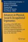 Advances in Physical, Social & Occupational Ergonomics : Proceedings of the AHFE 2020 Virtual Conferences on Physical Ergonomics and Human Factors, Social & Occupational Ergonomics and Cross-Cultural - Book