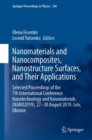 Nanomaterials and Nanocomposites, Nanostructure Surfaces,  and  Their Applications : Selected Proceedings of the 7th International Conference Nanotechnology and Nanomaterials (NANO2019), 27 - 30 Augus - Book