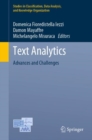 Text Analytics : Advances and Challenges - Book