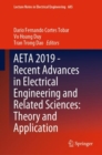 AETA 2019 - Recent Advances in Electrical Engineering and Related Sciences: Theory and Application - Book
