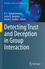 Detecting Trust and Deception in Group Interaction - Book