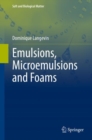 Emulsions, Microemulsions and Foams - Book