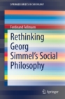 Rethinking Georg Simmel's Social Philosophy - Book