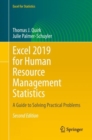 Excel 2019 for Human Resource Management Statistics : A Guide to Solving Practical Problems - Book