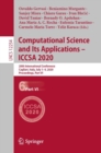 Computational Science and Its Applications - ICCSA 2020 : 20th International Conference, Cagliari, Italy, July 1-4, 2020, Proceedings, Part VI - Book