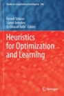 Heuristics for Optimization and Learning - Book