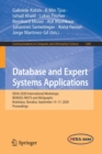 Database and Expert Systems Applications : DEXA 2020 International Workshops BIOKDD, IWCFS and MLKgraphs, Bratislava, Slovakia, September 14-17, 2020, Proceedings - Book