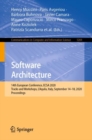 Software Architecture : 14th European Conference, ECSA 2020 Tracks and Workshops, L'Aquila, Italy, September 14-18, 2020, Proceedings - Book