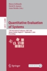 Quantitative Evaluation of Systems : 17th International Conference, QEST 2020, Vienna, Austria, August 31 – September 3, 2020, Proceedings - Book