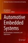 Automotive Embedded Systems : Key Technologies, Innovations, and Applications - Book