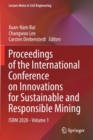 Proceedings of the International Conference on Innovations for Sustainable and Responsible Mining : ISRM 2020 - Volume 1 - Book