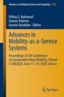 Advances in Mobility-as-a-Service Systems : Proceedings of 5th Conference on Sustainable Urban Mobility, Virtual CSUM2020, June 17-19, 2020, Greece - Book