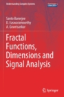 Fractal Functions, Dimensions and Signal Analysis - Book