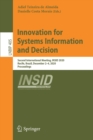 Innovation for Systems Information and Decision : Second International Meeting, INSID 2020, Recife, Brazil, December 2-4, 2020, Proceedings - Book
