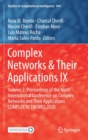 Complex Networks & Their Applications IX : Volume 2, Proceedings of the Ninth International Conference on Complex Networks and Their Applications COMPLEX NETWORKS 2020 - Book