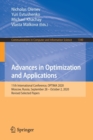 Advances in Optimization and Applications : 11th International Conference, OPTIMA 2020, Moscow, Russia, September 28 - October 2, 2020, Revised Selected Papers - Book