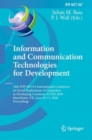 Information and Communication Technologies for Development : 16th IFIP WG 9.4 International Conference on Social Implications of Computers in Developing Countries, ICT4D 2020, Manchester, UK, June 10- - Book