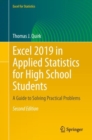 Excel 2019 in Applied Statistics for High School Students : A Guide to Solving Practical Problems - Book