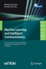 Machine Learning and Intelligent Communications : 5th International Conference, MLICOM 2020, Shenzhen, China, September 26-27, 2020, Proceedings - Book